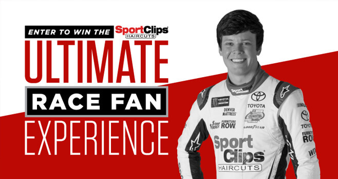 Sport Clips Ultimate Race Fan Experience Sweepstakes (Texas)