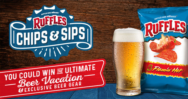 Ruffles Chips and Sips Sweepstakes