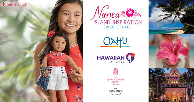 American Girl Nanea Island Inspiration Sweepstakes