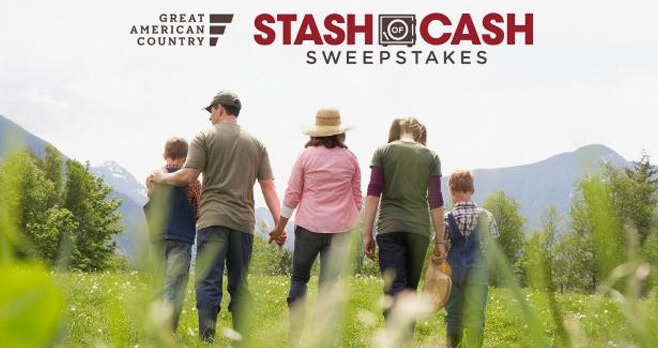 Great American Country Stash of Cash Sweepstakes