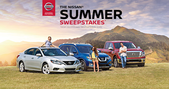 Nissan Summer Sweepstakes 2017