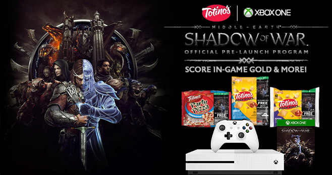 Totino's Middle-Earth Shadow of War Sweepstakes