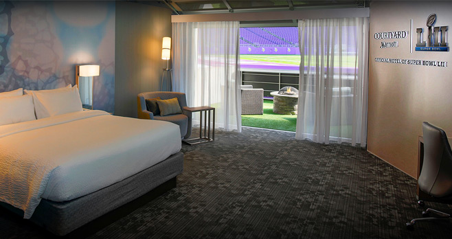 Courtyard Marriott Super Bowl 51 Sweepstakes