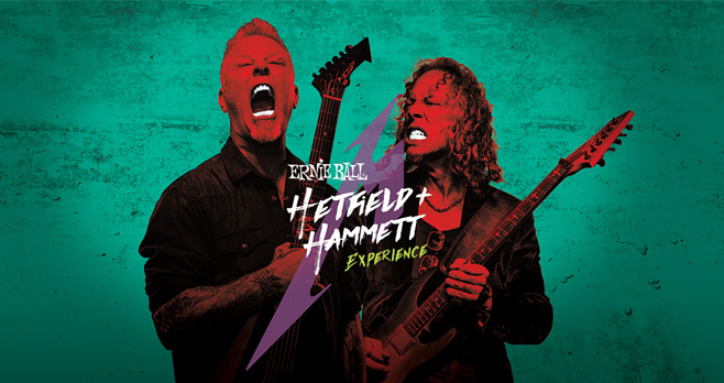 Ernie Ball Hetfield + Hammett Experience Sweepstakes