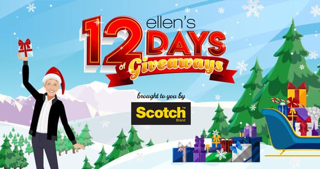 Ellen's 12 Days Of Giveaways 2018