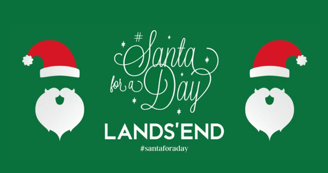 Lands' End Santa For A Day Sweepstakes 2017