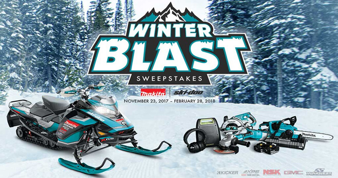 Makita Winter Blast Sweepstakes