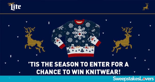 Miller Lite Ugly Christmas Sweater Instant Win Game 2019