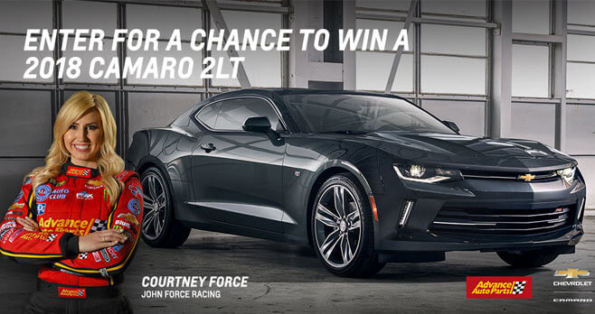 Race To Win Camaro Sweepstakes