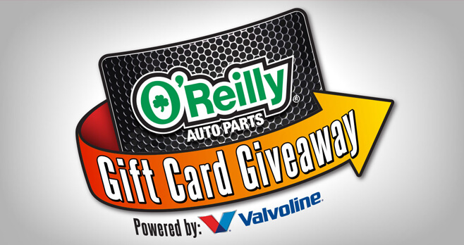 O'Reilly Auto Parts Gift Card Giveaway 2018 (OReillySweeps.com)