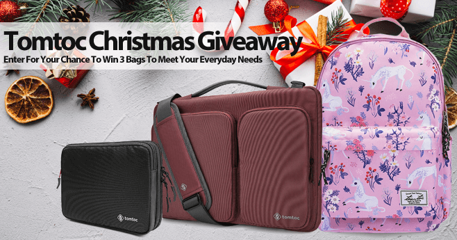 Tomtoc Christmas Giveaway