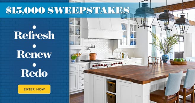 Better Homes and Gardens $15,000 Sweepstakes