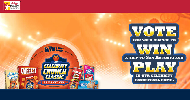Kellogg's Celebrity Crunch Classic Sweepstakes 2018