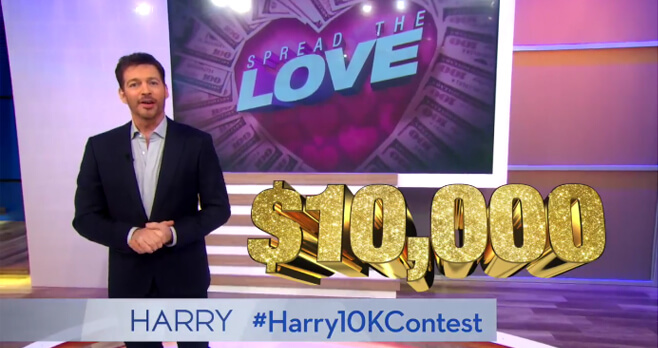 Harry Connick Jr $10K Contest 2018