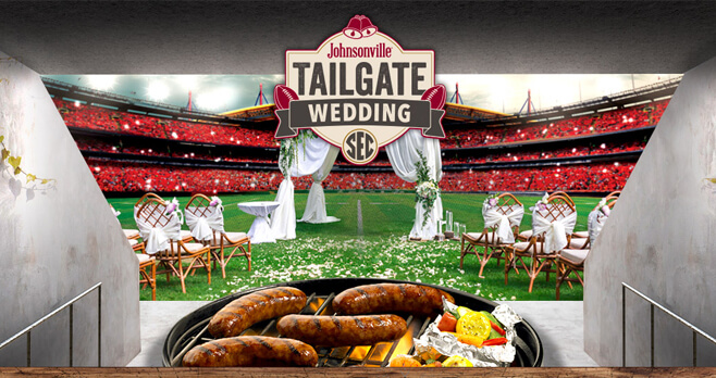 Johnsonville Tailgate Wedding Contest 2018 (TailgateWeddingContest.com)