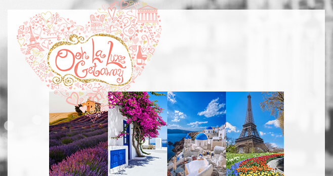 JTV Ooh La Luxe Getaway Sweepstakes 2018 (JTV.com/Europe)