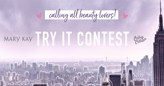 Mary Kay Try It Contest 2018 (MaryKay.com/TryItContest)