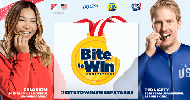 Nabisco Bite To Win Sweepstakes 2018 (BiteToWinSweepstakes.com)