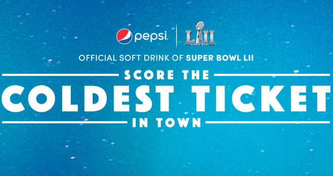 Pepsi Super Bowl LII Sweepstakes 2018 (SB52Pepsi.com)