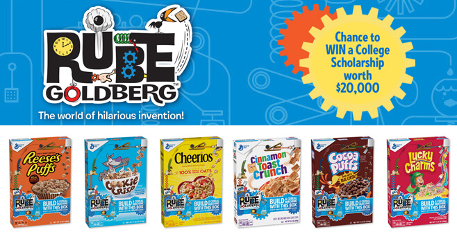 Rube Cereal Machines Sweepstakes 2018