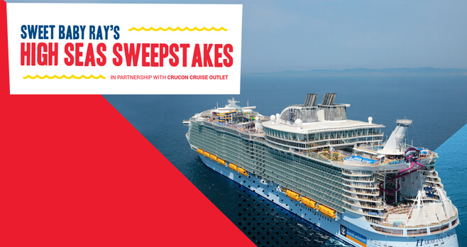 Sweet Baby Ray's High Seas Sweepstakes 2018