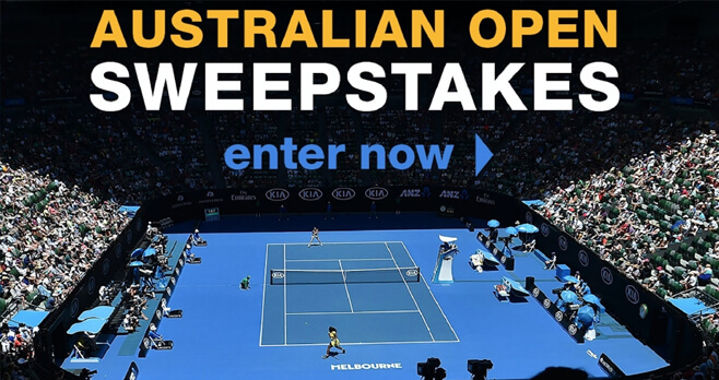 Tennis Channel 2019 Australian Open Trip Giveaway