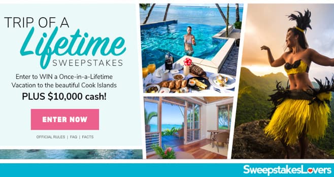 BHG Trip of a Lifetime Sweepstakes 2020