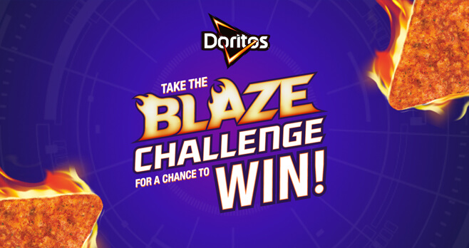 Doritos Blaze Challenge 2018 (DoritosBlaze.com)