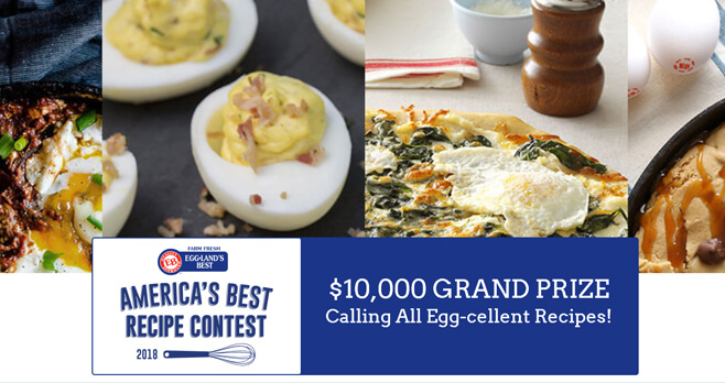 Eggland's Best America's Best Recipe Contest 2018