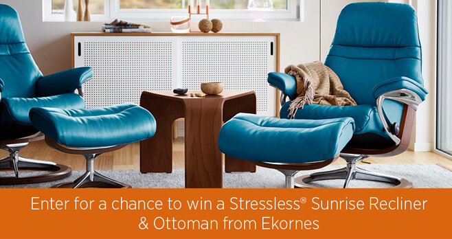 House Beautiful Ekornes Sweepstakes 2018