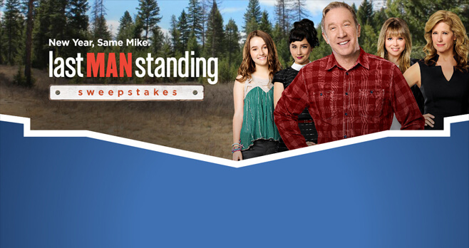 Last Man Standing Sweepstakes