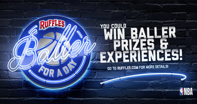 Ruffles Baller For A Day Sweepstakes 2018