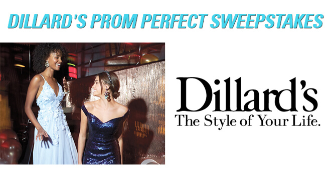 Seventeen Dillard's Prom Perfect Sweepstakes