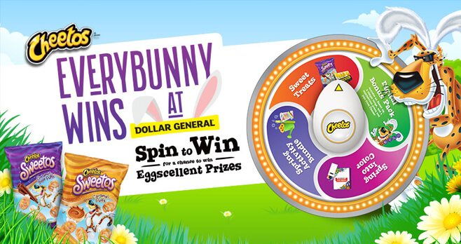 Cheetos Easter Every Bunny Wins Game 2018