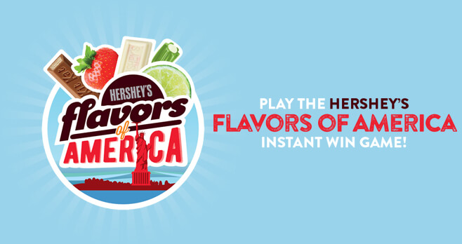 Hershey's Flavors Of America Sweepstakes 2018