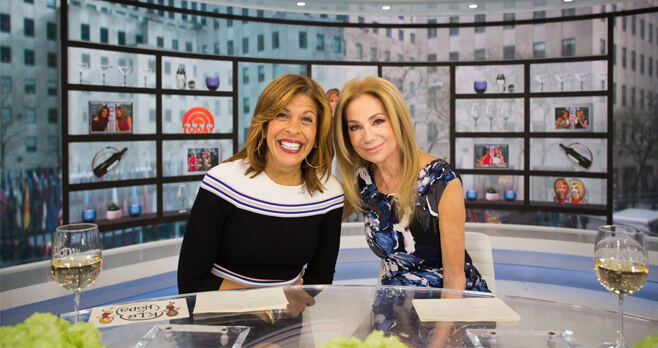 Kathie Lee and Hoda Toast To Ten Sweepstakes