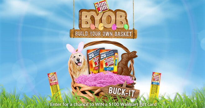 Slim Jim Build Your Own Basket Sweepstakes