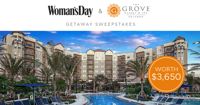 Woman's Day Orlando Getaway Sweepstakes 2018