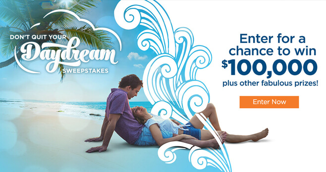 Wyndham Don't Quit Your Daydream Sweepstakes