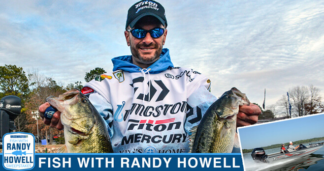 Bass Master Fish with Randy Howell Sweepstakes (Bassmaster.com/FishWithRandy)
