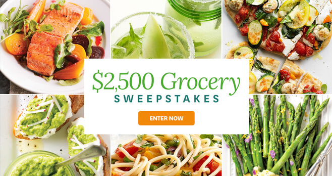 BHG $2,500 Spring Grocery Sweepstakes 2018