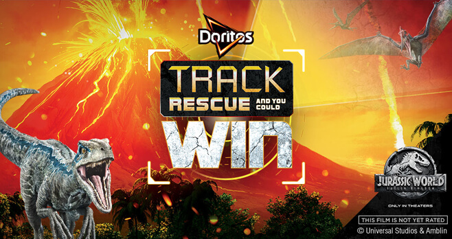 DORITOS Jurassic World Track. Rescue. Win. Sweepstakes (DoritosTrackRescueWin.com)