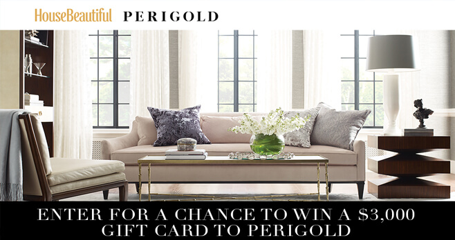 House Beautiful Perigold Sweepstakes