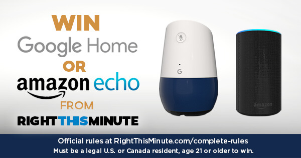 Right This Minute You Choose Sweepstakes