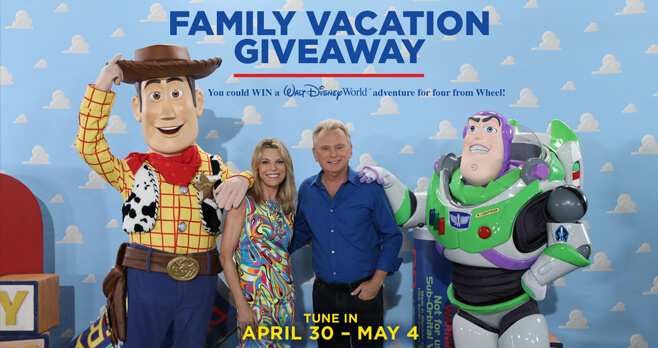 Wheel of Fortune Family Vacation Giveaway 2018