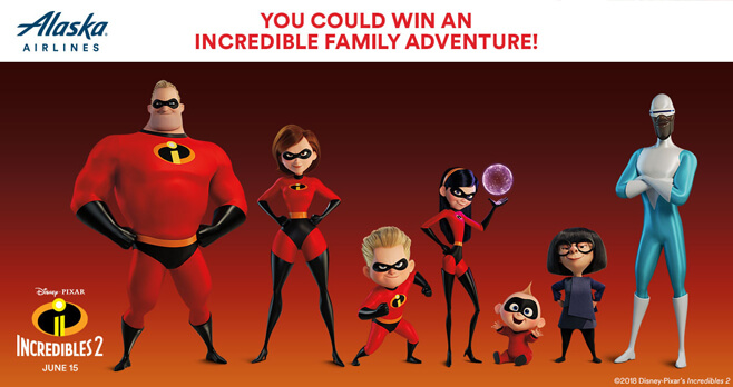 Alaska Airlines The Incredible Adventure Sweepstakes