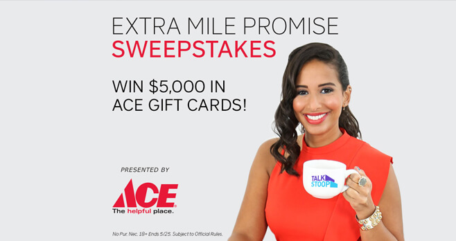 USA Network Talk Stoop Extra Mile Promise Sweepstakes