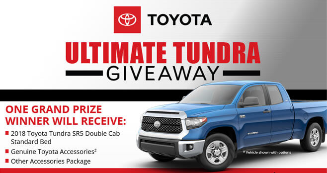 Bassmaster Toyota Tundra Giveaway