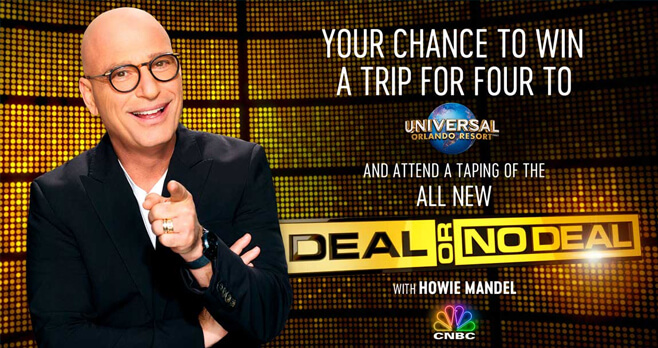 Deal Or No Deal Sweepstakes