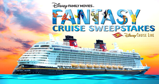 Disney Family Movies Fantasy Cruise Sweepstakes